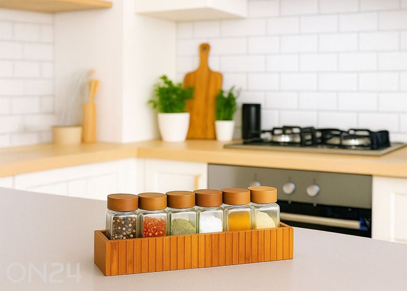 Подставка для специй Mera + чашки для специй 6 шт. увеличить