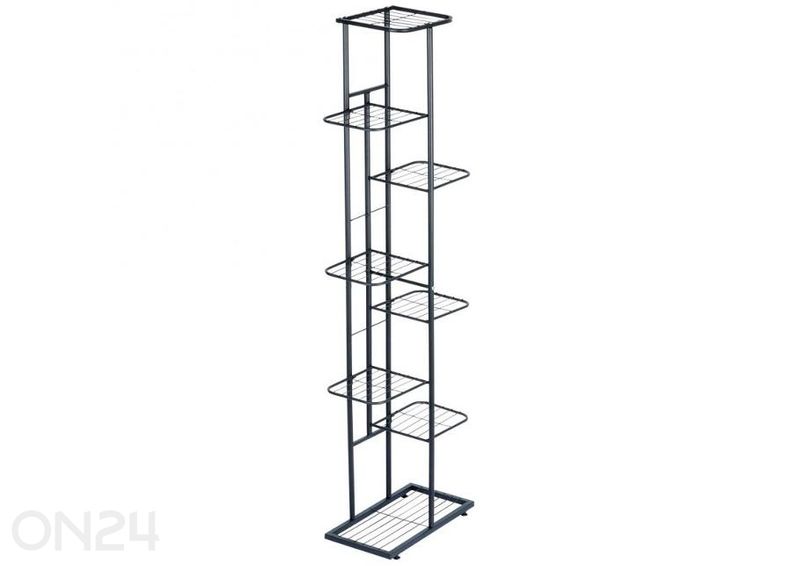Подставка для цветов с 8 уровнями, черная увеличить