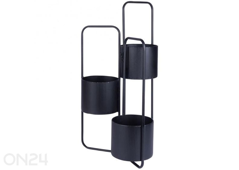 Подставка для цветов, черная увеличить