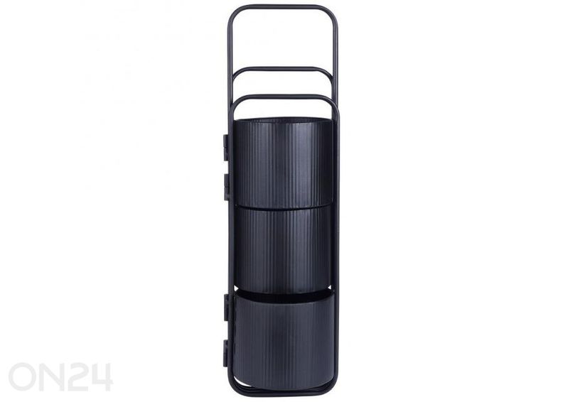 Подставка для цветов, черная увеличить