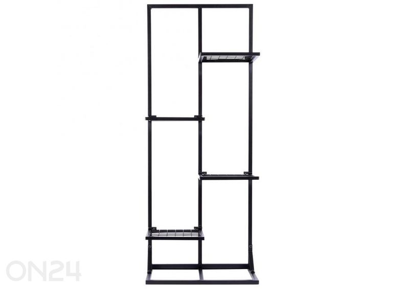 Подставка для цветов, 4 уровня, черная увеличить