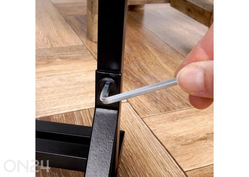 Подставка для цветов, 4 уровня, черная увеличить