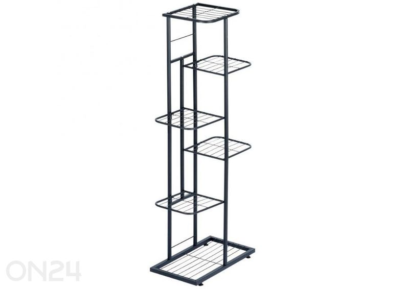 Подставка для цветов, 6 уровней, черная увеличить