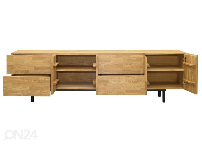 Подставка под ТВ из массива дуба Varberg увеличить