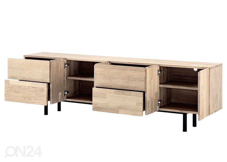 Подставка под ТВ из массива дуба Varberg увеличить