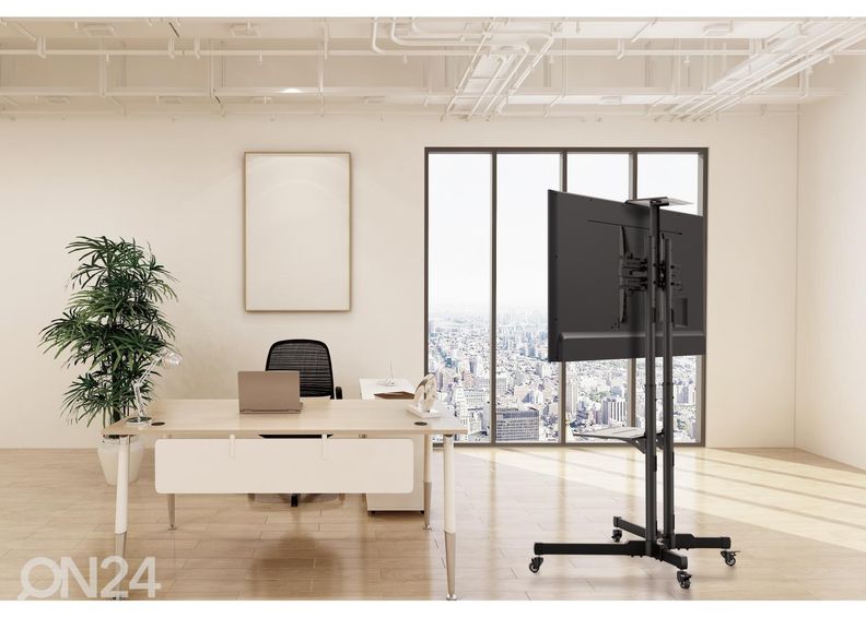 Подставка под ТВ на колесах увеличить