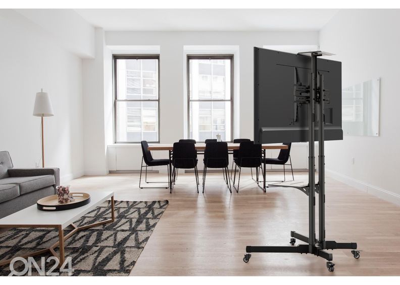 Подставка под ТВ на колесах увеличить