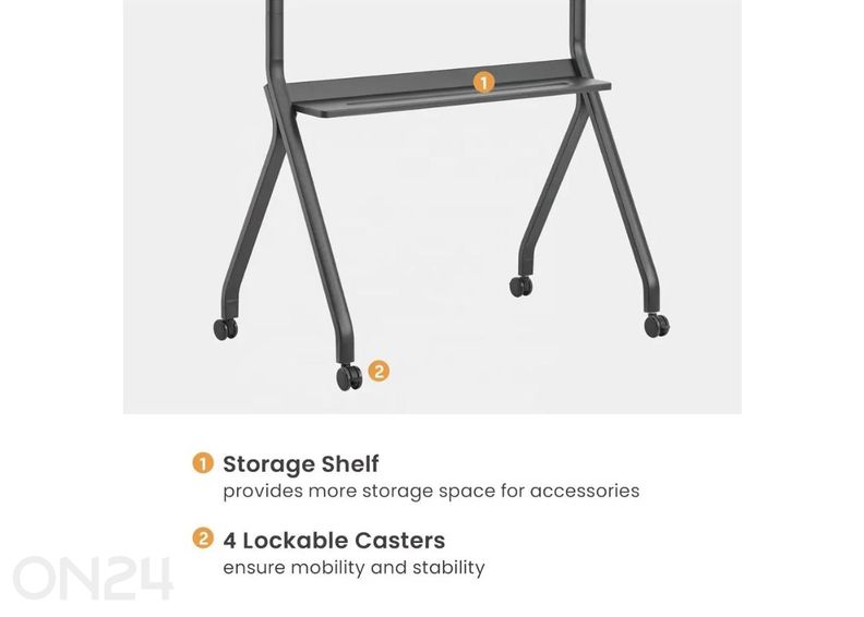 Подставка под ТВ, на колесиках увеличить