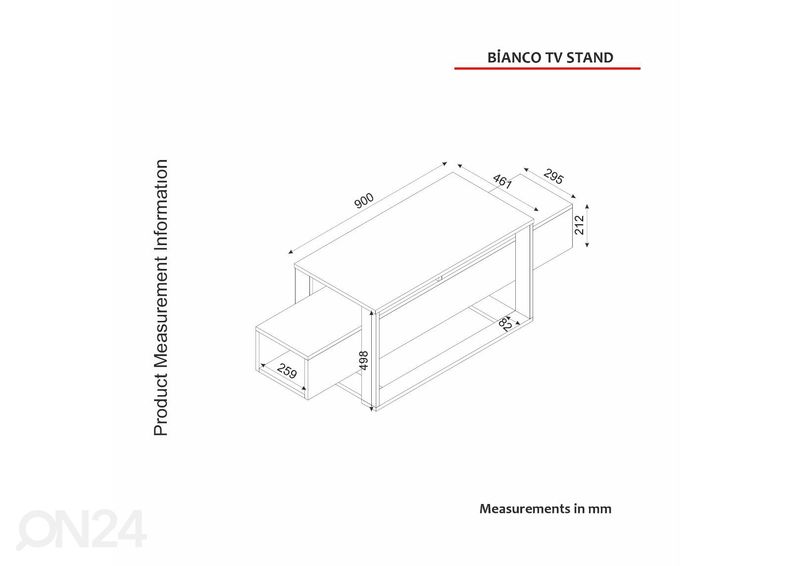 Подставка под ТВ увеличить