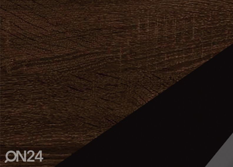 Подставка под ТВ 96 cm, тёмный сонома / чёрный глянцевый увеличить