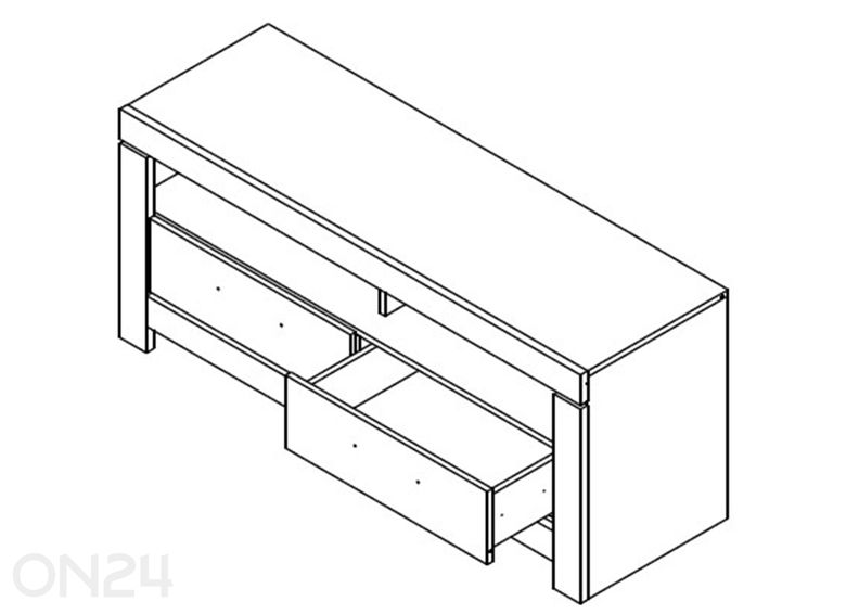 Подставка под ТВ Belen 140 см увеличить