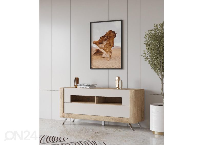 Подставка под ТВ Cassandra 161 cm, дуб/кашемир увеличить