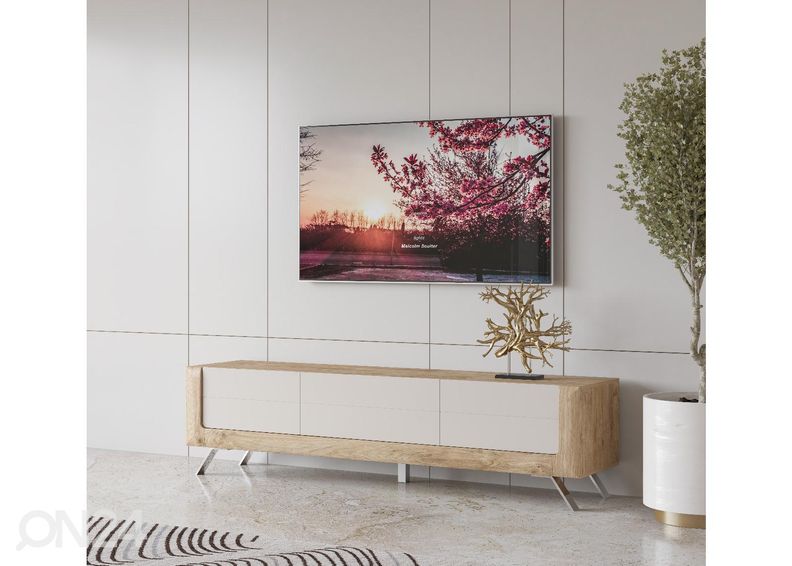 Подставка под ТВ Cassandra 199 cm, дуб/кашемир увеличить