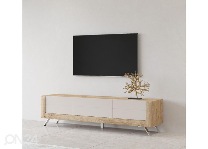 Подставка под ТВ Cassandra 199 cm, дуб/кашемир увеличить