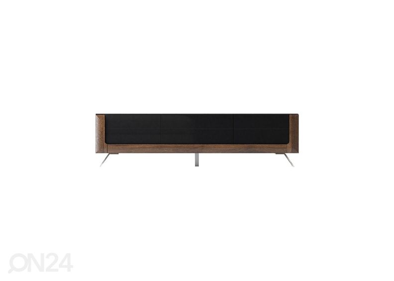 Подставка под ТВ Cassandra 199 cm, орех/черный глянцевый увеличить