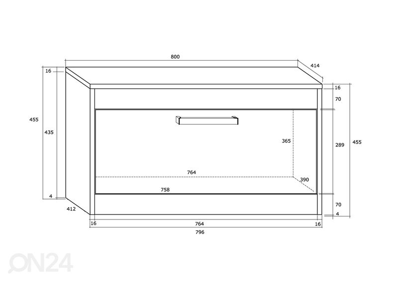 Подставка под ТВ Cobhy 80 cm увеличить
