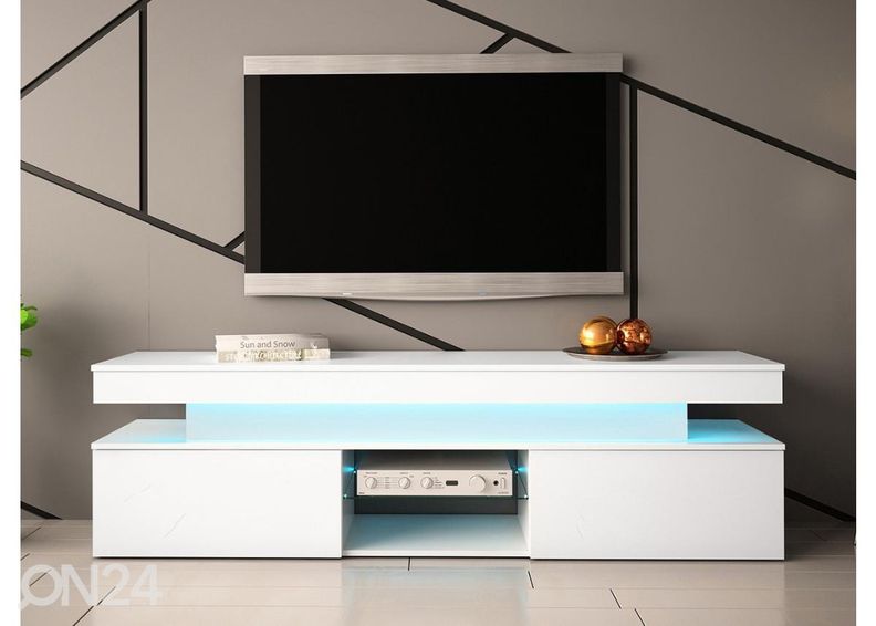 Подставка под ТВ Glossa 190 cm + LED увеличить