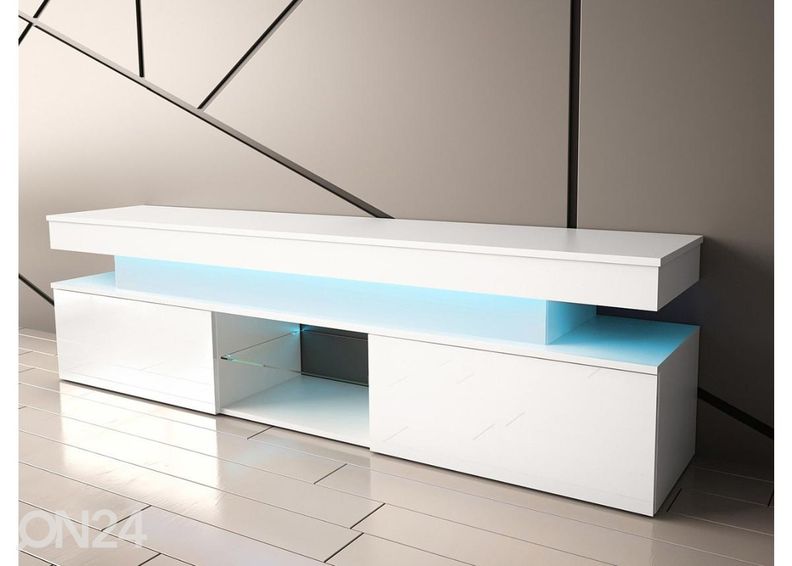 Подставка под ТВ Glossa 190 cm + LED увеличить