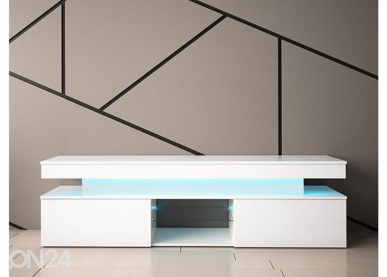 Подставка под ТВ Glossa 190 cm + LED увеличить