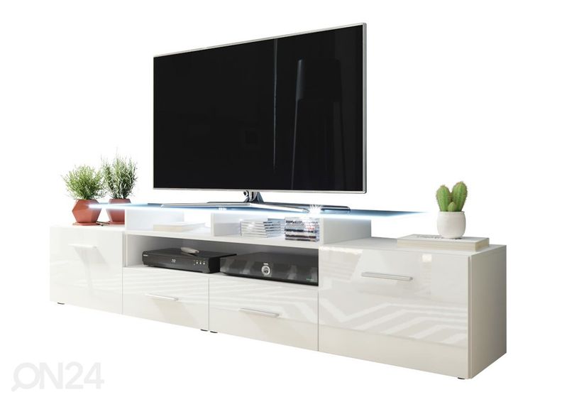 Подставка под ТВ + LED освещение увеличить