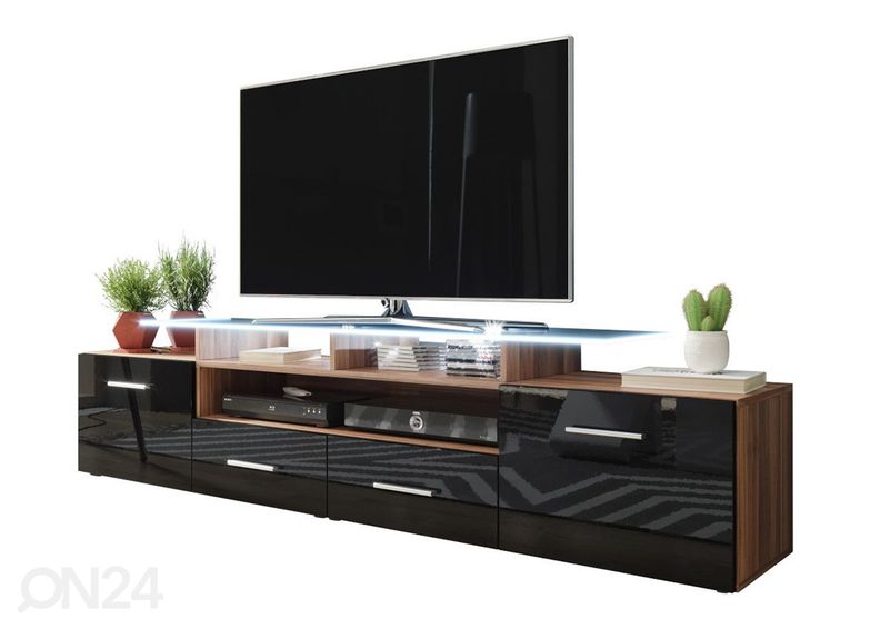 Подставка под ТВ + LED освещение увеличить