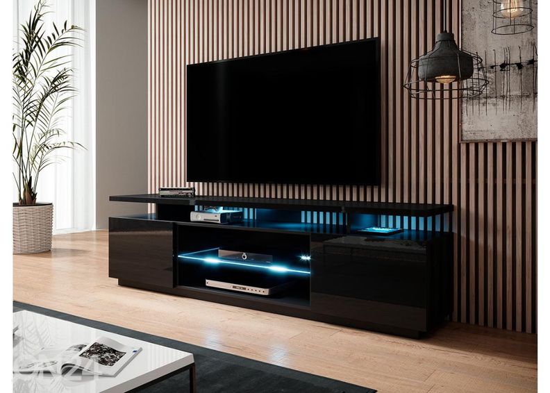 Подставка под ТВ + LED увеличить