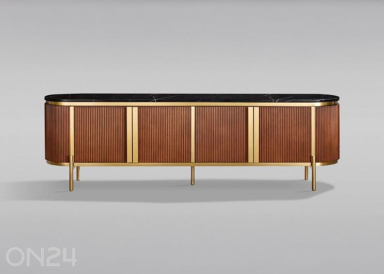 Подставка под ТВ Stilig, золотистый/каштан увеличить