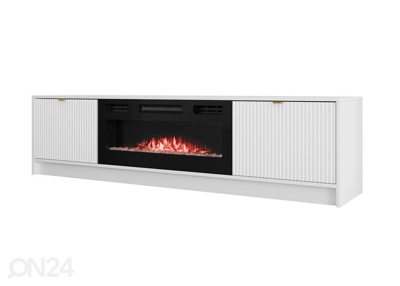 Подставка под ТВ Tireno 182 cm c электрокамином увеличить