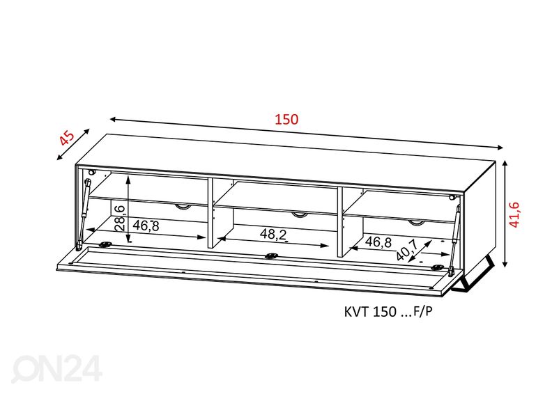 Подставка под ТВ Venti увеличить