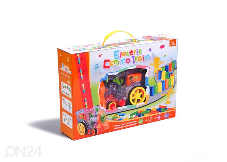 Поезд для размещения домино прозрачный увеличить