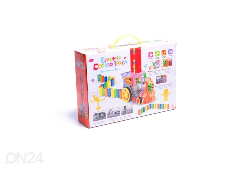 Поезд для размещения домино прозрачный увеличить