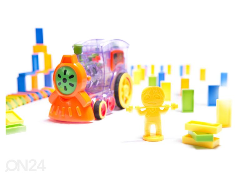 Поезд для размещения домино прозрачный увеличить