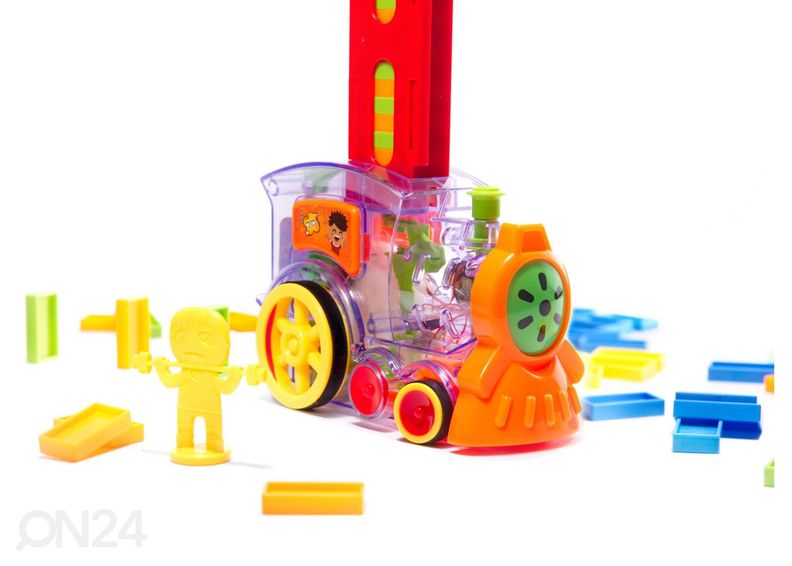 Поезд для размещения домино прозрачный увеличить