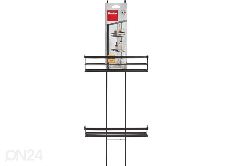 Полка для ванной Origin, 22x12x70 см, черный увеличить
