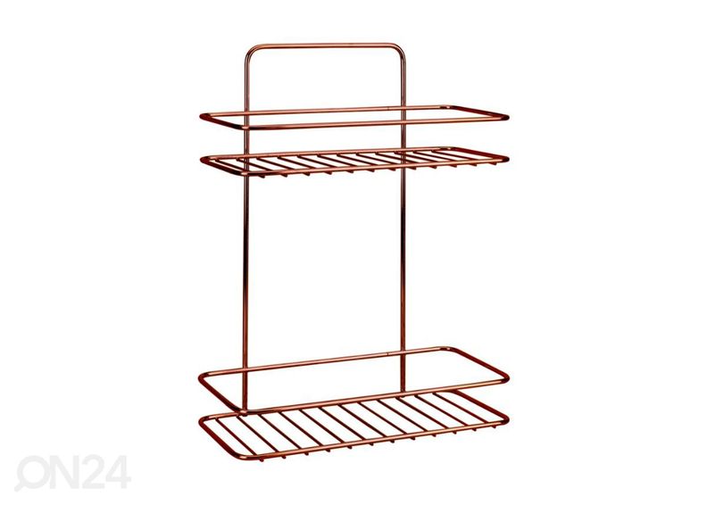 Полка для ванной Reflex 2x, 26x13x35 см, бронза увеличить