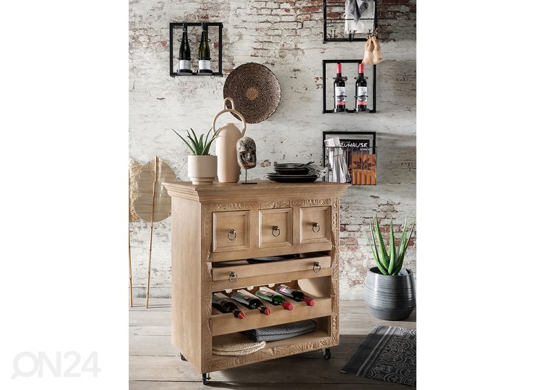 Полка для вина, чёрный увеличить