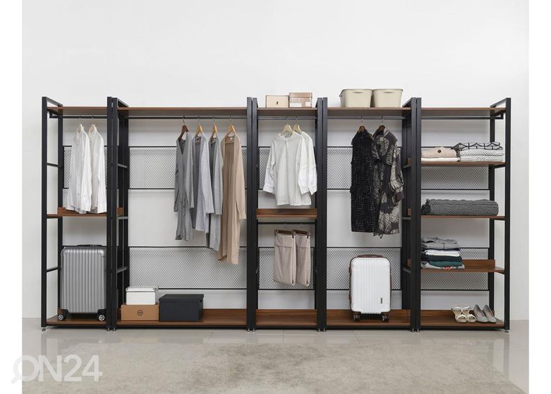 Полка для гардеробной системы (120 cm, тёмный) увеличить