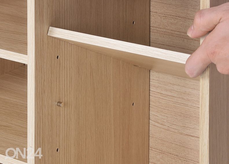 Полка для обуви / скамейка, сонома дуб увеличить