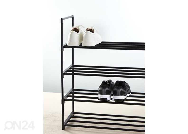 Полка для обуви, чёрный увеличить