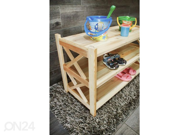 Полка для обуви Felix 2, натуральный увеличить