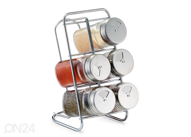 Полка для приправ с 6 банками увеличить