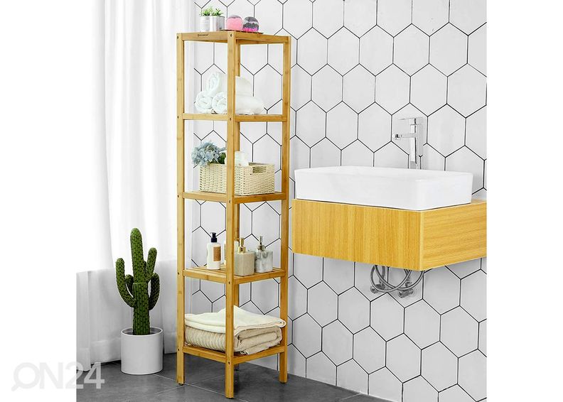 Полка из бамбука 33 cm, натуральный увеличить