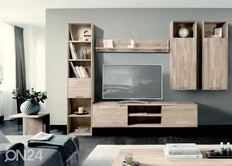 Полка настенная Scan 1, белое масло увеличить