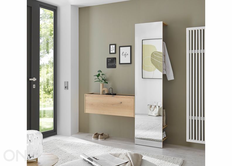 полка с зеркалом City увеличить