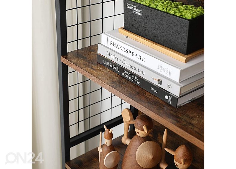 Полка 74 cm, коричневый/чёрный увеличить