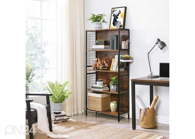 Полка 74 cm, коричневый/чёрный увеличить