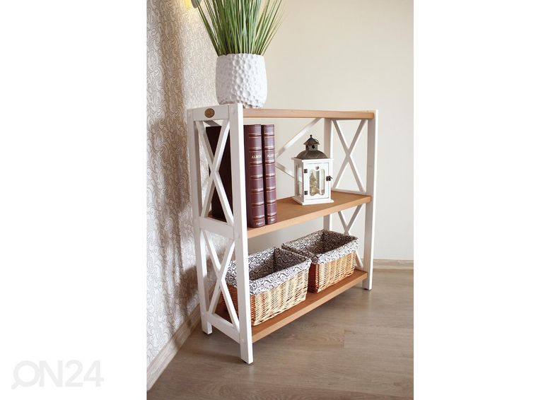 Полка Felix 3, белый/коричневый увеличить