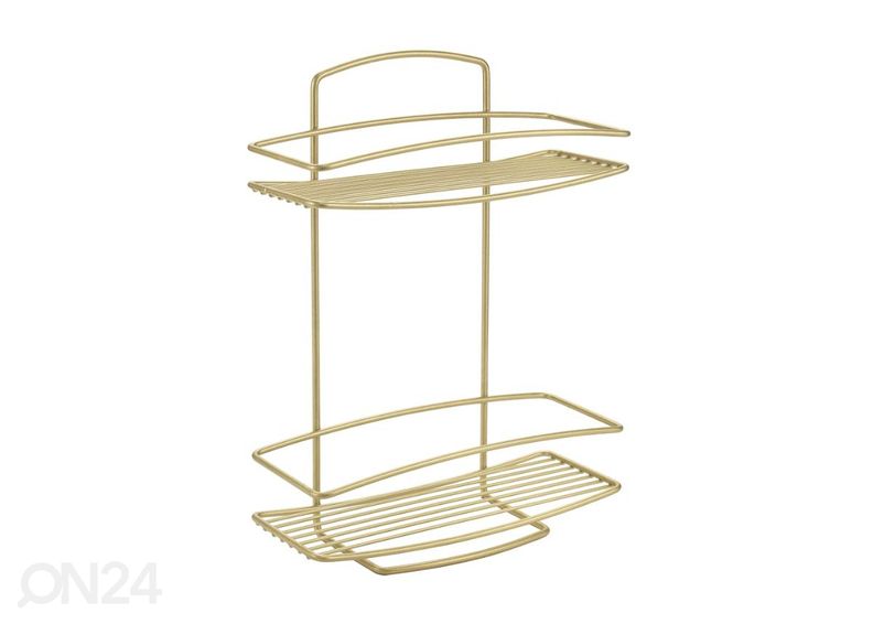 Полка Onda 2x, 26x11x35 см, латунь увеличить