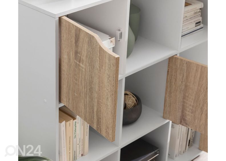 Полка Samo, сонома дуб/белый увеличить