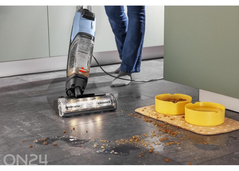 Поломоечный пылесос Bissell 2-в-1 для влажной и сухой уборки с проводом CrossWave® EdgeFind Select 4136N увеличить